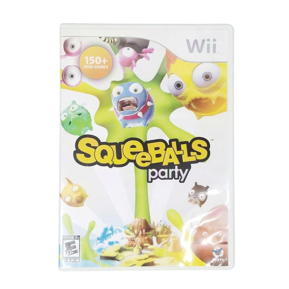 Nintendo Wii SqueeBalls Party Complete Manual